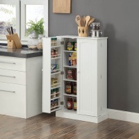 Farmhouse Kitchen Pantry with Doors and Adjustable Shelves&nbsp;&nbsp;
