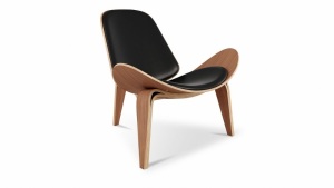 Mid-Century Modern Shell Chair 