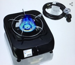 Horynar, Single Burner, Propane Stover, With Adapter, Like New, Retail - $69.96