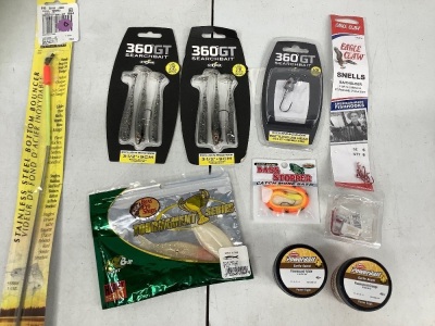 Lot of (10) Fishing Supplies, E-Comm Return