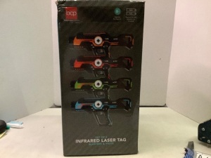 Set of 4 Infared Laster Tag Blasters and Vests, Appears New, Retail $79.99