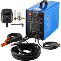 CT520D Plasma Cutter TIG ARC/Stick 3-in-1 Welder 50A/200A 110/220V Dual Voltage. Appears New. Untested