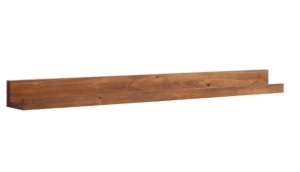 Pottery Barn, Holman, Rustic Wood, Ledge, 4' , Like New, Retail - $129