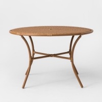 Pottery Barn, Steel Whicker Table, Like New, Retail - $249.99