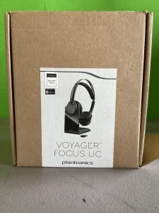 Plantronics, Voyager Focus UC, Over-ear Headset, Like New, Retail - $199