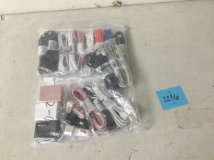 Box of Msc. Phone Chargers