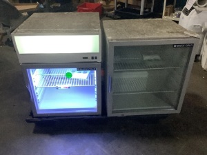 Lot of (2) Commercial Freezers - For Parts or Repair 