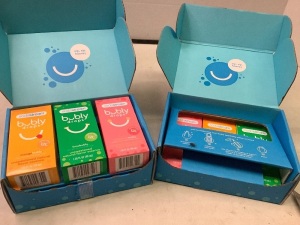 Lot of (2) Box of Bubbly Drops for Sodastream, Appears New