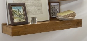 Pottery Barn, Rustic, Wood Shelf, 2', Like New, Retail - $89