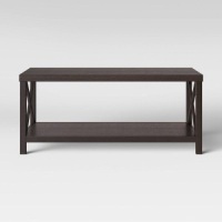 Threshold&nbsp;Owings Rectangle Coffee Table in&nbsp;Espresso Finish. Appears New