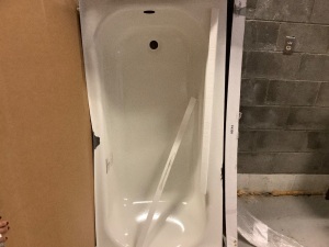 Profit Steel Bathtub, Some Scratches and Dents, Ecommerce Return