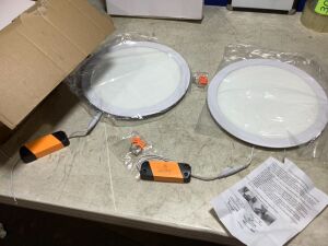 Lot of (5) LED Panel Lights