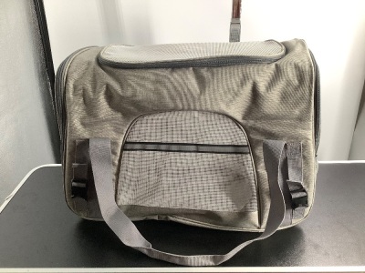 Small Soft Pet Carrier, Stained, Ecommerce Return