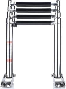 Hoffen Telescopic Extendable Step Ladder for Marine Yacht/Swimming Pool