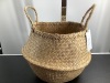 Lot of (2) Weaved Decorative Basket, Appears New