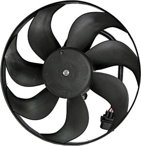 BOXI Left Driver Side Radiator Cooling Fan Replacement for 1998-2006 Volkswagen Beetle, Manuf. Part No. BX00400032-1