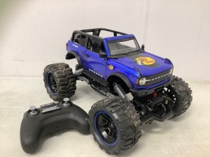 R/C Truck, Powers Up, E-Comm Return