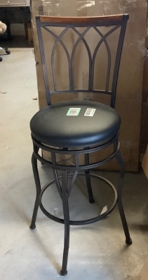 Bar Stool with Cushion, Needs Tightened, Ecommerce Return