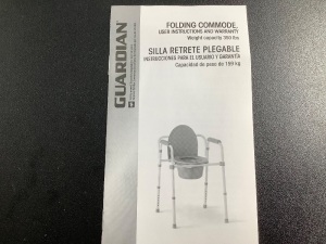 Folding Commode, Appears New