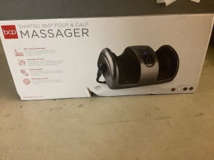 Shiatsu 360 Foot and Calf Massager, Appears New
