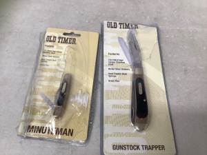 Lot of (2) Old Timer Folding Knives, E-Comm Return