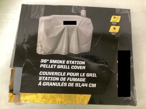 36" Smoke Station Pellet Grill Cover, E-Comm Return