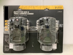 2 Pack Trail Cameras, Untested, E-Comm Return, Retail 139.99