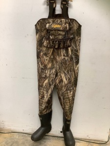 Mens Chest Waders, 11S, E-Comm Return, Retail 249.99