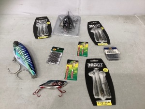 Lot of (10) Fishing Accessories, E-Comm Return