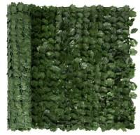 Outdoor Faux Ivy Privacy Screen Fence, Appears New