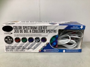 Color Sspectrum LED Kit, Untested, E-Comm Return, Retail 224.99