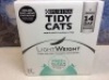 Purina Tidy Cats Light Weight Multi-Cat Clumping Litter, 17 Lb - New