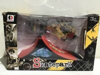 Fingerboard Set Mini Skateboard Park Toy