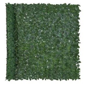 Outdoor Faux Ivy Privacy Screen Fence, 96x72in