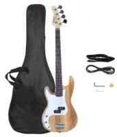 Glarry GP Left Handed Electric Bass Guitar. Appears New