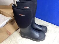 HISEA Men's Neoprene Insulated Breathable Rubber Boots, Size 11&nbsp;