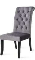 Tufted Armless Upholstered Accent Chair&nbsp;