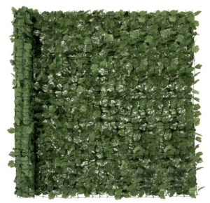 Outdoor Faux Ivy Privacy Screen Fence, 94x59in