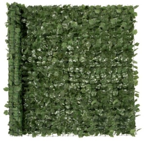 Outdoor Faux Ivy Privacy Screen Fence, 94x59in