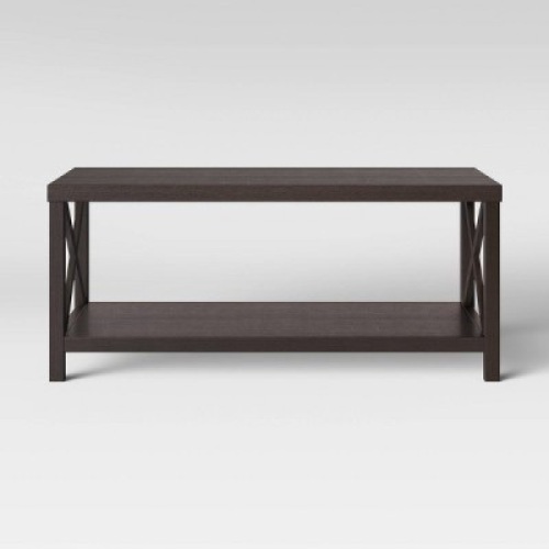 Threshold&nbsp;Owings Rectangle Coffee Table in&nbsp;Espresso Finish. Appears New