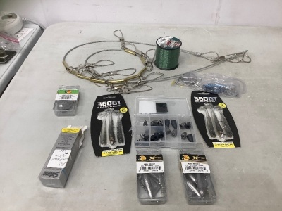 Lot of (10) Fishing Accessories, E-Comm Return