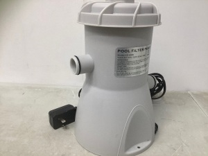 Super Clean Filter Pump, Powers Up, Appears new