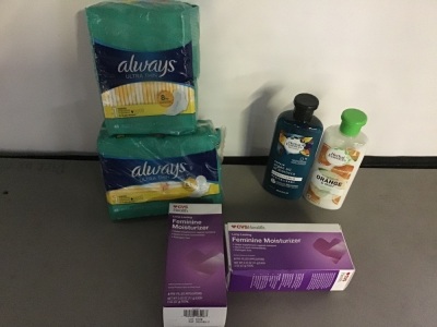 Womens Health/Personal Care Items, LOT of 6, New 