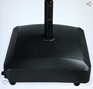 Best Choice Products, 123LB, Fillable Umbrella Base, Like New, Retail - $225.99