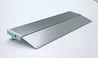 EZ-Access Transitions Aluminum Threshold Ramp withAdjustable Height up to 2-3/4", 12" L × 36" W, Like New Retail - $439