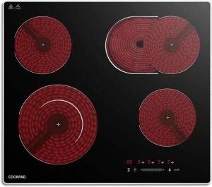 Cookpad BCTM664A Ceramic Hob 4 Cooking Zones Electric Cooktop