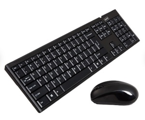 Staples Wireless Desktop Keyboard & Mouse, Untested, Appears new, Retail 28.99