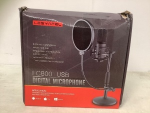 USB Digital Microphone, Untested, Appears New