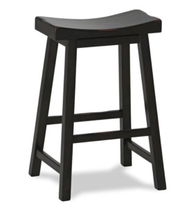 Pottery Barn, Tibetan Counter Height Stool, Black, Like New, retail - $99