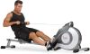 Sunny Health & Fitness Magnetic Rowing Machine Rower with LCD Monitor 